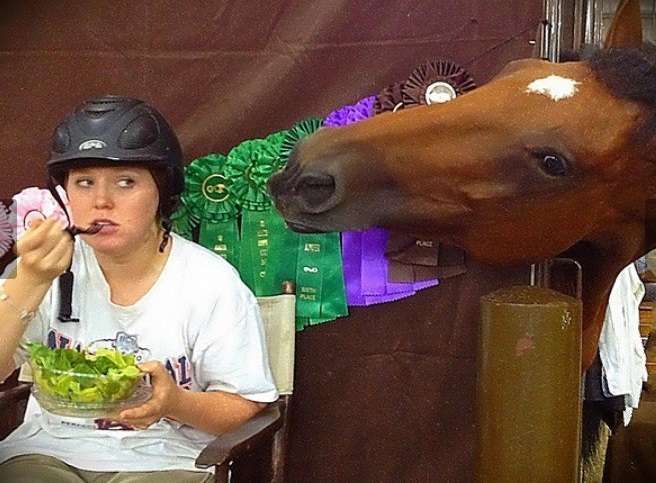 5 preuves que bouffe et équitation sont liées