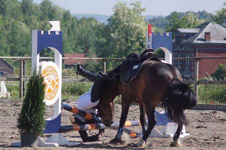 Ces types de chute à cheval qu’on connaît tous