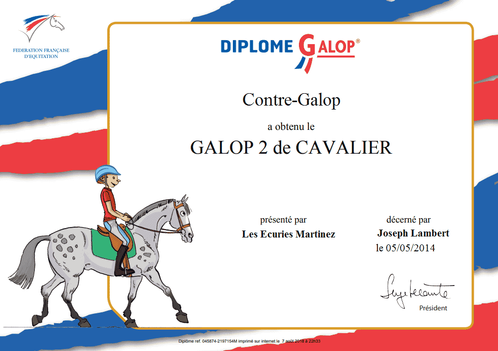 Le Galop 2 : Le guide complet